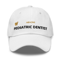 ASNOVI Pediatric Dentist Classic Dad Hat - White